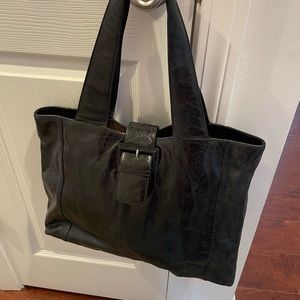 Hobo black handbag purse